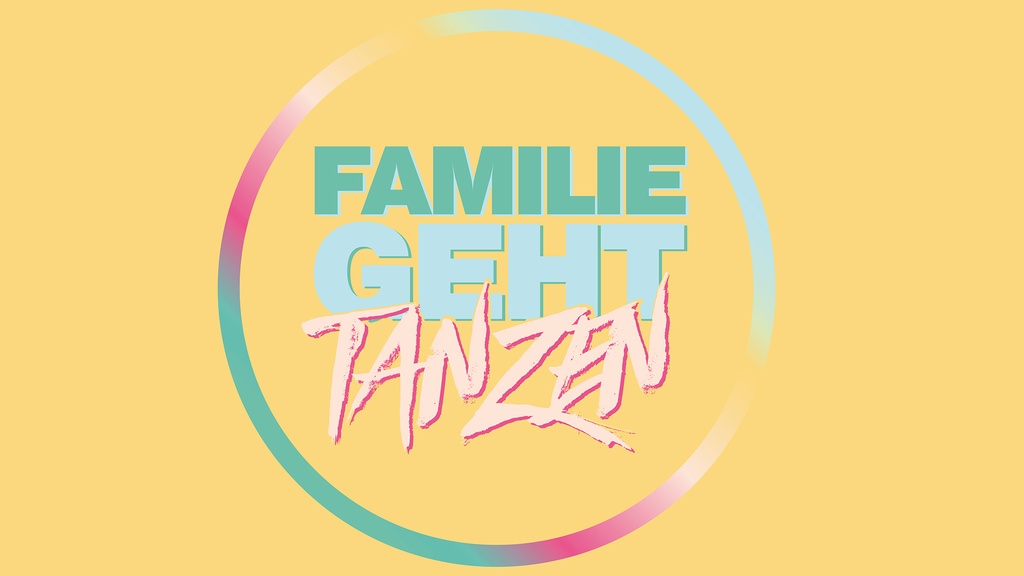 Familie geht tanzen